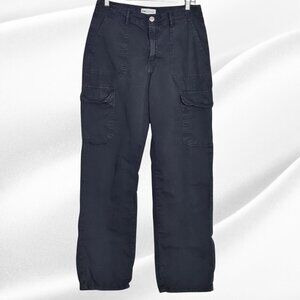 2/$30 Zara Black Cargo Pants Size 8 Casual Utility Style